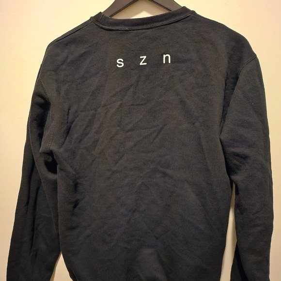 Yeezy Mafia Season Merch Print Color Motion Logo Sweater Black US Mens Medium - Picture 2 of 5